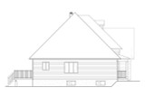 Country House Plan - 21014 - Left Exterior