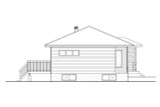 Modern House Plan - 19731 - Left Exterior
