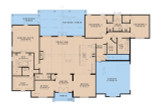 Modern House Plan - Denton Place 84766 - 1st Floor Plan