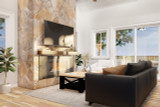 Secondary Image - Mountain Rustic House Plan - Millcreek Place 20018 - Great Room