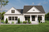 Farmhouse House Plan - Charleston House 72062 - Front Exterior