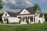 Farmhouse House Plan - Charleston House 72062 - Front Exterior