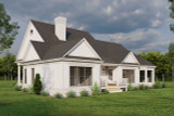 Farmhouse House Plan - Charleston House 72062 - Rear Exterior