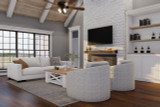 Secondary Image - Farmhouse House Plan - Charleston House 72062 - Great Room