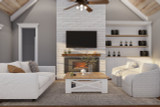 Farmhouse House Plan - Charleston House 72062 - Great Room