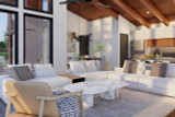 Modern House Plan - Twin Slopes Retreat 14936 - Great Room