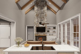 Farmhouse House Plan - Twin Charles Farms 69315 - Kitchen