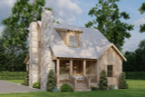 Cottage House Plan - Cedar Creek 75500 - Rear Exterior
