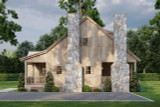 Cottage House Plan - Cedar Creek 75500 - Right Exterior