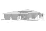 Prairie House Plan - Cedar Hills 32358 - Front Exterior