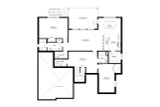 Secondary Image - Prairie House Plan - Cedar Hills 32358 - Basement Floor Plan