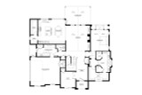 European House Plan - Coal Canyon 61492 - 1st Floor Plan