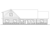 Craftsman House Plan - 39480 - Rear Exterior