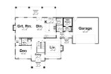 Colonial House Plan - Berry Mills 57242 - 1st Floor Plan