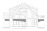 Cottage House Plan - Pine Haven Cliff 76054 - Front Exterior