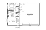 Craftsman House Plan - 46445 - 1st Floor Plan