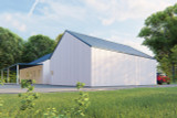 Country House Plan - Brooke 54844 - Rear Exterior