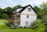 Cottage House Plan - Pinebrook 14979 - Rear Exterior
