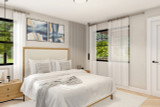Cottage House Plan - Pinebrook 14979 - Master Bedroom