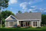 Secondary Image - Cottage House Plan - Hunnington Cottage 17294 - Rear Exterior