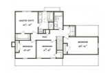 Secondary Image - Traditional House Plan - 99688 - 2nd Floor Plan