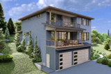 Contemporary House Plan - Susitna 32702 - Left Exterior