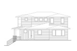 Contemporary House Plan - Susitna 32702 - Right Exterior