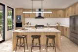 Secondary Image - Contemporary House Plan - Susitna 32702 - Kitchen