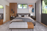 Contemporary House Plan - Susitna 32702 - Master Bedroom
