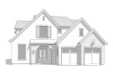 Farmhouse House Plan - Lewiston 88010 - Front Exterior