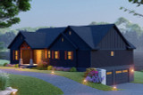 Modern House Plan - Center Hill Lake View 76497 - Front Exterior