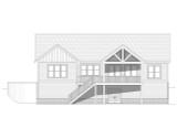 Modern House Plan - Center Hill Lake View 76497 - Rear Exterior