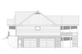 Modern House Plan - Center Hill Lake View 76497 - Right Exterior