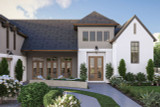 European House Plan - Olive Flats 57546 - Exterior