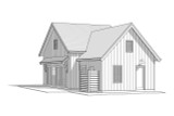 Secondary Image - Farmhouse House Plan - Cordova 73318 - Right Exterior
