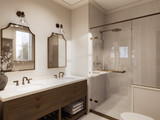 Farmhouse House Plan - Cottonwood 66323 - Master Bathroom