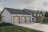 Farmhouse House Plan - Clear Creek 45122 - Front Exterior