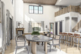 Secondary Image - Farmhouse House Plan - Clear Creek 45122 - Dining Room