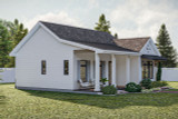 Cottage House Plan - Spring Rose 58440 - Left Exterior
