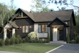 Modern House Plan - Albert 96059 - Front Exterior