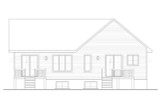 Modern House Plan - Albert 96059 - Rear Exterior
