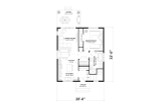 Cottage House Plan - The Bunting 2 65450 - 1st Floor Plan