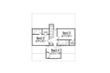 Secondary Image - Bungalow House Plan - 39807 - 2nd Floor Plan