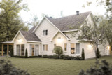 French Country House Plan - Simone 51851 - Rear Exterior