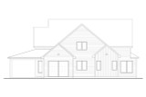 French Country House Plan - Simone 51851 - Rear Exterior