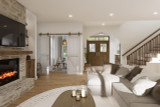 French Country House Plan - Simone 51851 - Living Room