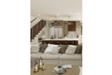 French Country House Plan - Simone 51851 - Living Room