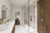 French Country House Plan - Simone 51851 - Master Bathroom