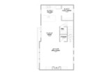 Secondary Image - Modern House Plan - Hagen Twin 28042 - 2nd Floor Plan
