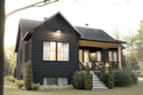Modern House Plan - Elmwood 20151 - Rear Exterior